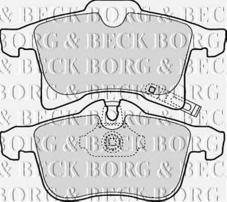 Borg & beck BBP1875 Brake Pad Set, disc brake BBP1875
