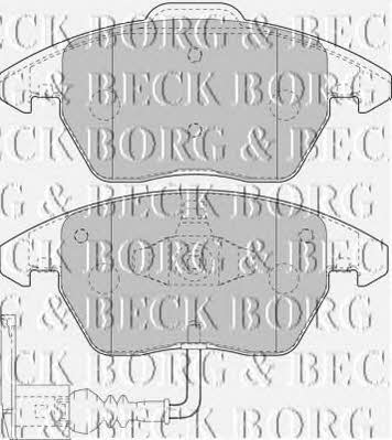 Borg & beck BBP1876 Brake Pad Set, disc brake BBP1876