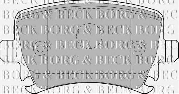 Borg & beck BBP1877 Brake Pad Set, disc brake BBP1877