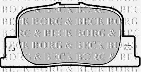 Borg & beck BBP1878 Brake Pad Set, disc brake BBP1878