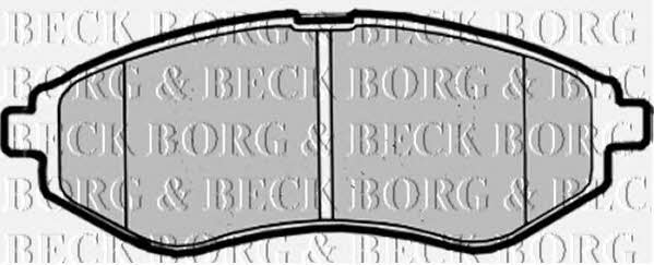 Borg & beck BBP1879 Brake Pad Set, disc brake BBP1879
