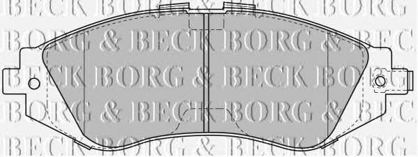 Borg & beck BBP1881 Brake Pad Set, disc brake BBP1881