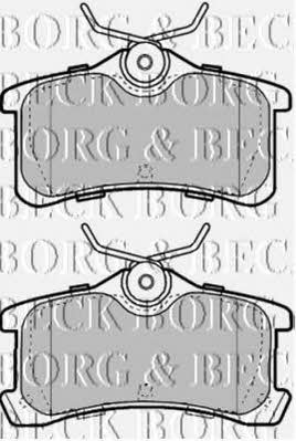 Borg & beck BBP1885 Brake Pad Set, disc brake BBP1885