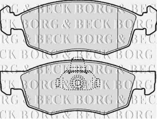 Borg & beck BBP1886 Brake Pad Set, disc brake BBP1886
