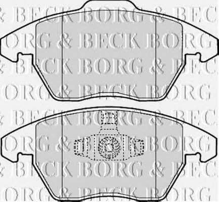 Borg & beck BBP1888 Brake Pad Set, disc brake BBP1888