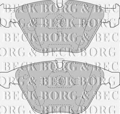Borg & beck BBP1894 Brake Pad Set, disc brake BBP1894
