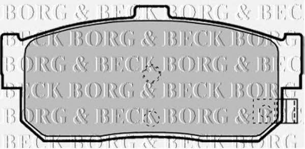 Borg & beck BBP1895 Brake Pad Set, disc brake BBP1895