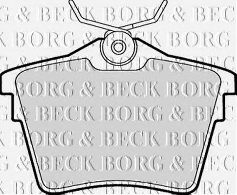 Borg & beck BBP1899 Brake Pad Set, disc brake BBP1899