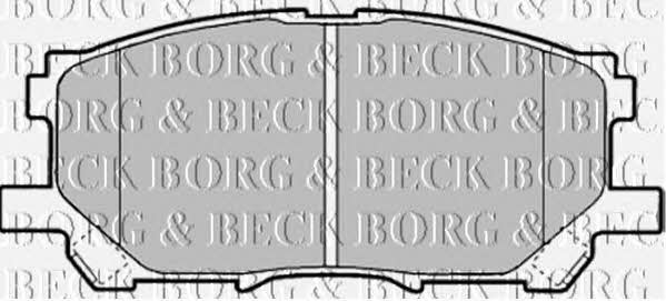 Borg & beck BBP1901 Brake Pad Set, disc brake BBP1901