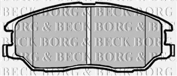 Borg & beck BBP1912 Brake Pad Set, disc brake BBP1912
