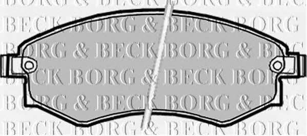Borg & beck BBP1913 Brake Pad Set, disc brake BBP1913