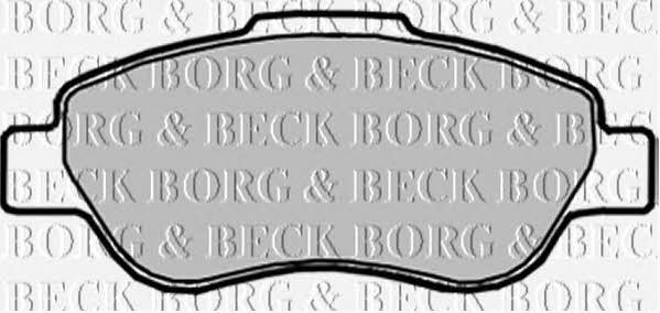 Borg & beck BBP1914 Brake Pad Set, disc brake BBP1914