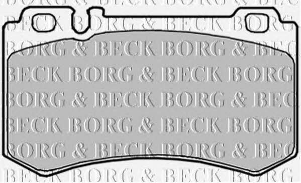 Borg & beck BBP1916 Brake Pad Set, disc brake BBP1916