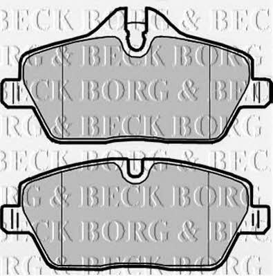 Borg & beck BBP1926 Brake Pad Set, disc brake BBP1926