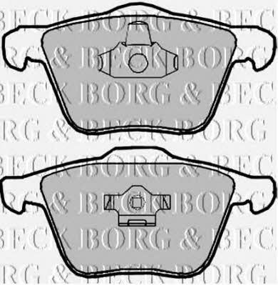 Borg & beck BBP1928 Brake Pad Set, disc brake BBP1928