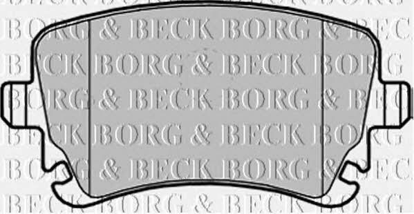 Borg & beck BBP1930 Brake Pad Set, disc brake BBP1930
