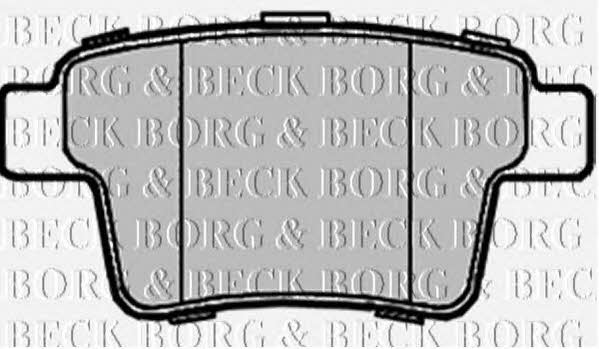 Borg & beck BBP1933 Brake Pad Set, disc brake BBP1933
