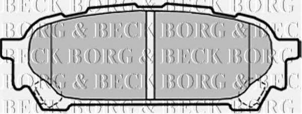 Borg & beck BBP1935 Brake Pad Set, disc brake BBP1935