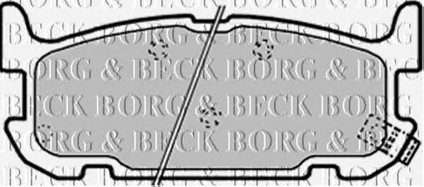 Borg & beck BBP1936 Brake Pad Set, disc brake BBP1936