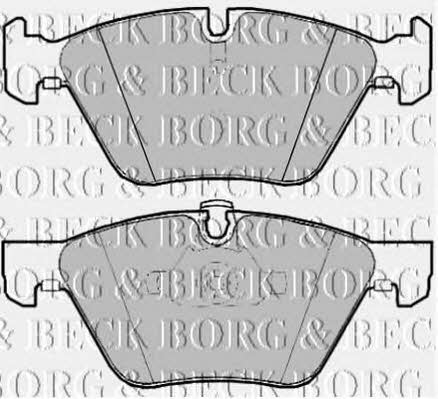 Borg & beck BBP1948 Brake Pad Set, disc brake BBP1948