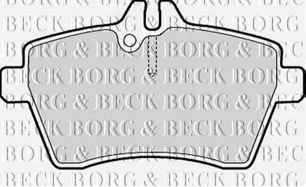 Borg & beck BBP1950 Brake Pad Set, disc brake BBP1950