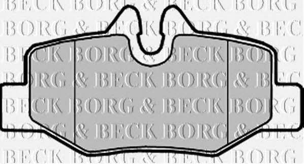 Borg & beck BBP1958 Brake Pad Set, disc brake BBP1958