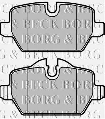 Borg & beck BBP1960 Brake Pad Set, disc brake BBP1960