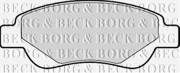 Borg & beck BBP1967 Brake Pad Set, disc brake BBP1967