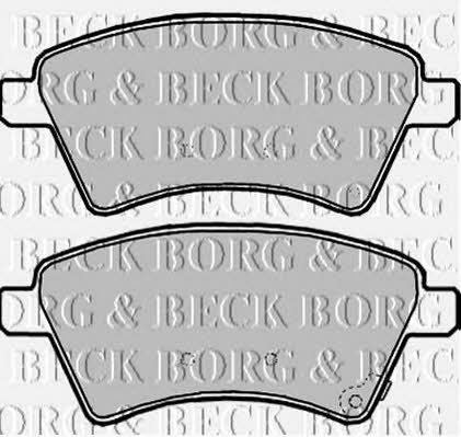 Borg & beck BBP1968 Brake Pad Set, disc brake BBP1968