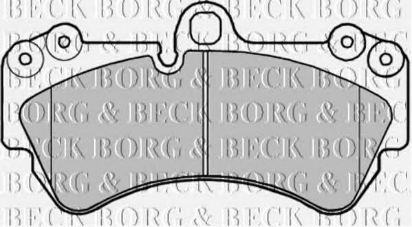 Borg & beck BBP1973 Brake Pad Set, disc brake BBP1973
