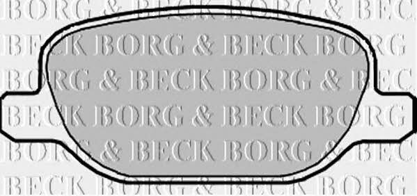 Borg & beck BBP1978 Brake Pad Set, disc brake BBP1978
