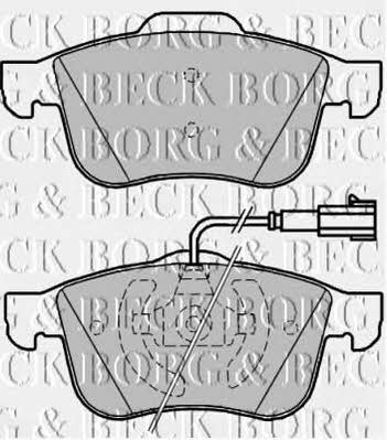 Borg & beck BBP1979 Brake Pad Set, disc brake BBP1979