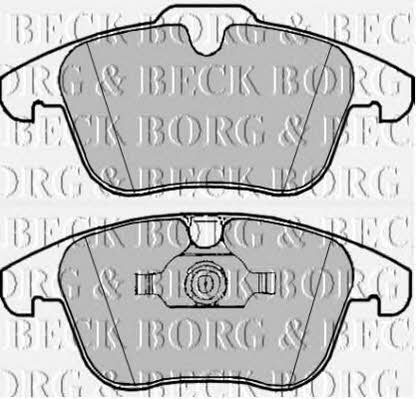 Borg & beck BBP1981 Brake Pad Set, disc brake BBP1981
