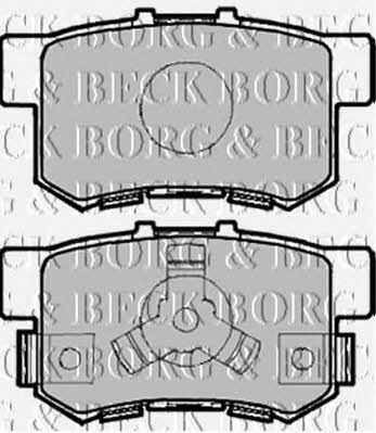 Borg & beck BBP1985 Brake Pad Set, disc brake BBP1985