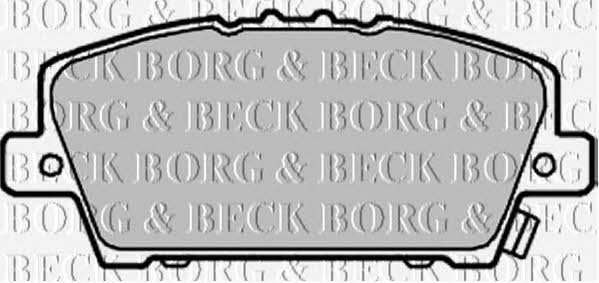 Borg & beck BBP1986 Brake Pad Set, disc brake BBP1986