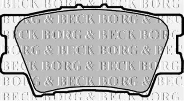 Borg & beck BBP1990 Brake Pad Set, disc brake BBP1990