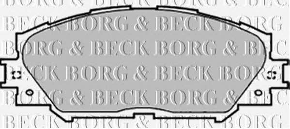 Borg & beck BBP1991 Brake Pad Set, disc brake BBP1991