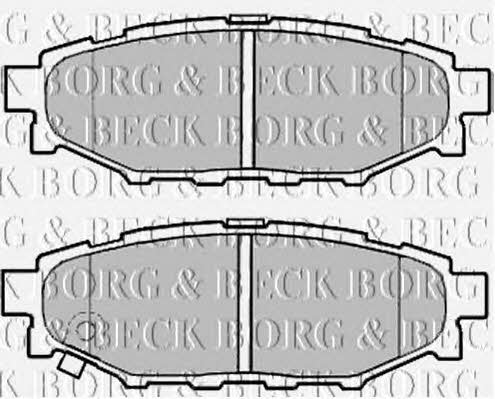 Borg & beck BBP2004 Brake Pad Set, disc brake BBP2004
