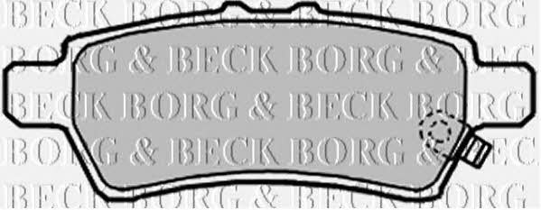 Borg & beck BBP2006 Brake Pad Set, disc brake BBP2006