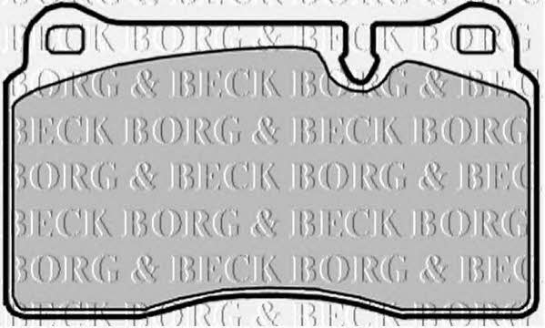 Borg & beck BBP2017 Brake Pad Set, disc brake BBP2017