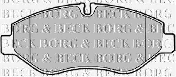 Borg & beck BBP2021 Brake Pad Set, disc brake BBP2021