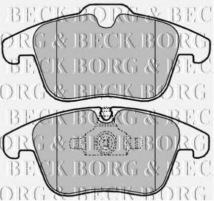 Borg & beck BBP2023 Brake Pad Set, disc brake BBP2023