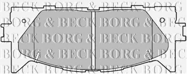 Borg & beck BBP2026 Brake Pad Set, disc brake BBP2026