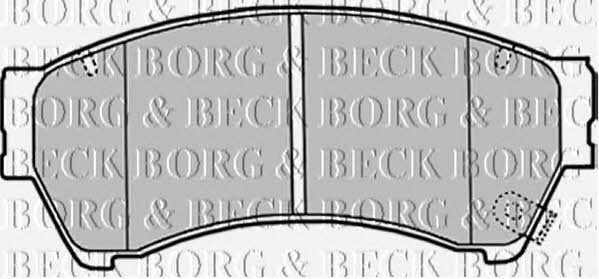 Borg & beck BBP2027 Brake Pad Set, disc brake BBP2027
