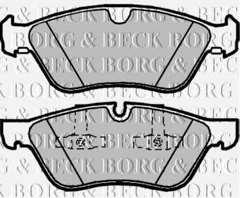 Borg & beck BBP2033 Brake Pad Set, disc brake BBP2033