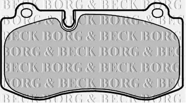 Borg & beck BBP2036 Brake Pad Set, disc brake BBP2036