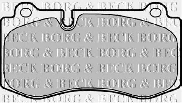 Borg & beck BBP2037 Brake Pad Set, disc brake BBP2037