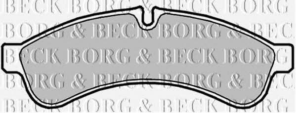 Borg & beck BBP2038 Brake Pad Set, disc brake BBP2038