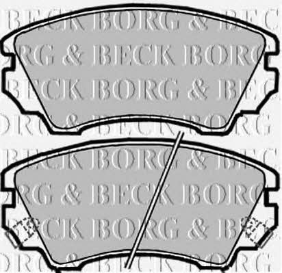 Borg & beck BBP2047 Brake Pad Set, disc brake BBP2047