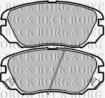 Borg & beck BBP2048 Brake Pad Set, disc brake BBP2048